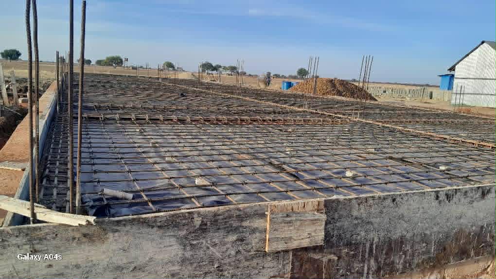 Reinforced concrete slab